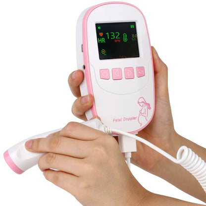 FD20P Fetal Doppler Ultrasound Baby Heartbeat Detector Monitor - Heart Rate Monitoring by PMC Jewellery | Online Shopping South Africa | PMC Jewellery