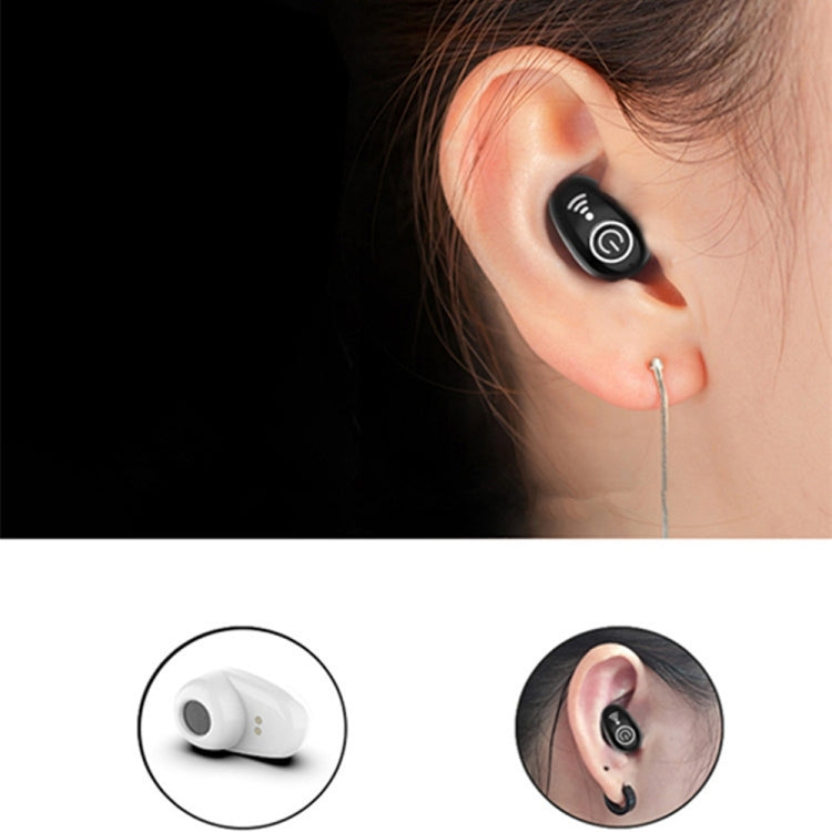 S650 Second Generation Mini Invisible Bluetooth Earphone with Microphone(White) - Bluetooth Earphone by PMC TechLife | Online Shopping South Africa | PMC TechLife