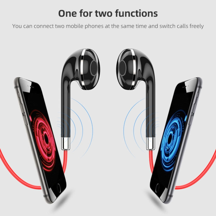 BT313 Magnetic Earbuds Sport Wireless Headphone Handsfree bluetooth HD Stereo Bass Headsets with Mic(White) - Sport Earphone by PMC Jewellery | Online Shopping South Africa | PMC Jewellery