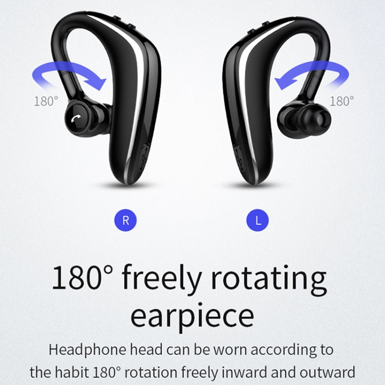 YL-6S Wireless Bluetooth Earphone Sealed In-ear Earbuds 180 Degree Freely Rotating Earpiece(Gray) - Bluetooth Earphone by PMC Jewellery | Online Shopping South Africa | PMC Jewellery