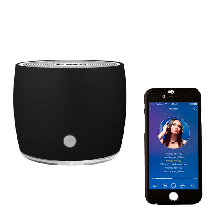 EWA A103 Portable Bluetooth Speaker Wireless Heavy Bass Bomm Box Subwoofer Phone Call Surround Sound Bluetooth Shower Speaker(Black) - Mini Speaker by EWA | Online Shopping South Africa | PMC Jewellery | Buy Now Pay Later Mobicred