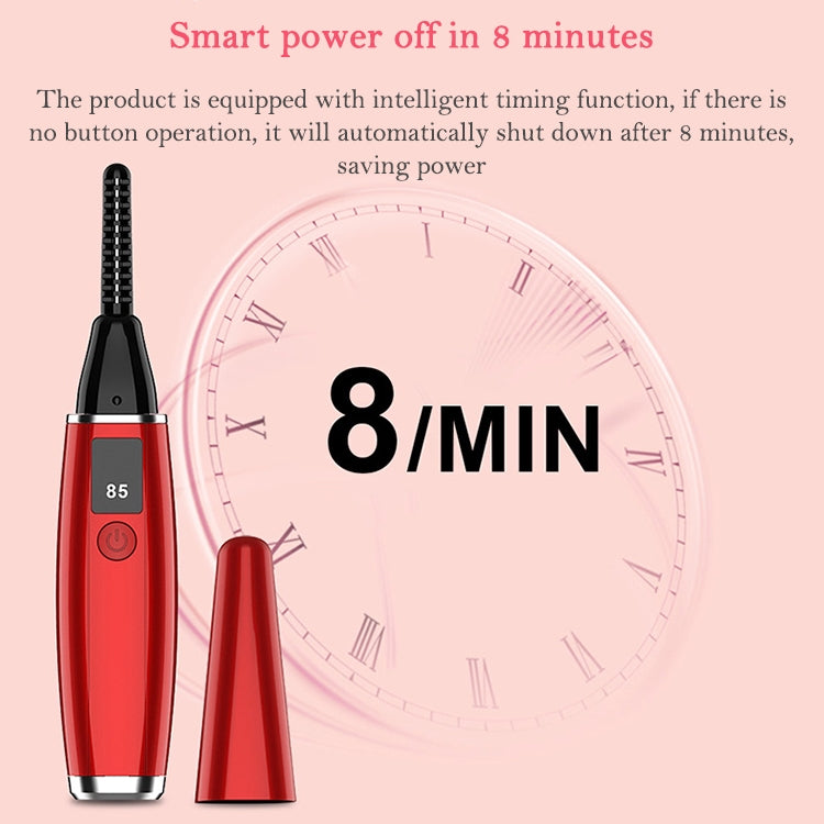 Electric Eyelash Curler  Charging Beauty Tool(Red) - Eyes by PMC Jewellery | Online Shopping South Africa | PMC Jewellery