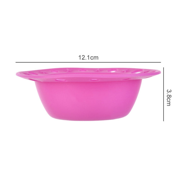 Beauty Tools Silicone Brush Tray Makeup Brush Special Cleaning Bowl(Red) - Tools by PMC Jewellery | Online Shopping South Africa | PMC Jewellery