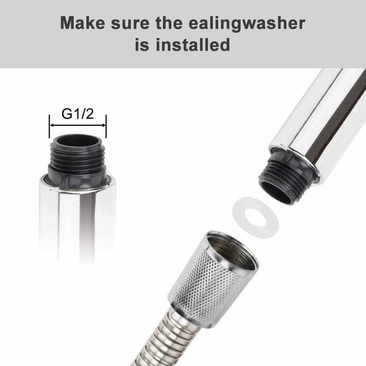 Bathroom Kitchen ABS Handheld Water Saving Pressurization Shower Head - free shipping - PMC TechLife - Order now!