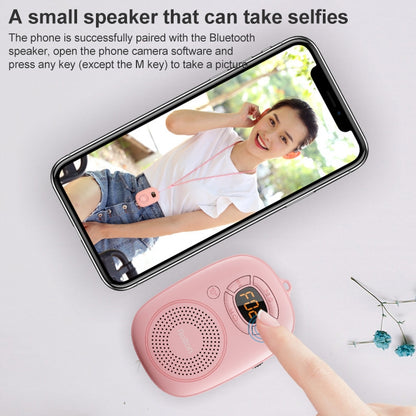 Rolton E200 Mobile Phone Wireless Bluetooth Speaker Mini Portable Outdoor Small Audio Subwoofer Speaker(Pink) - Mini Speaker by Rolton | Online Shopping South Africa | PMC Jewellery