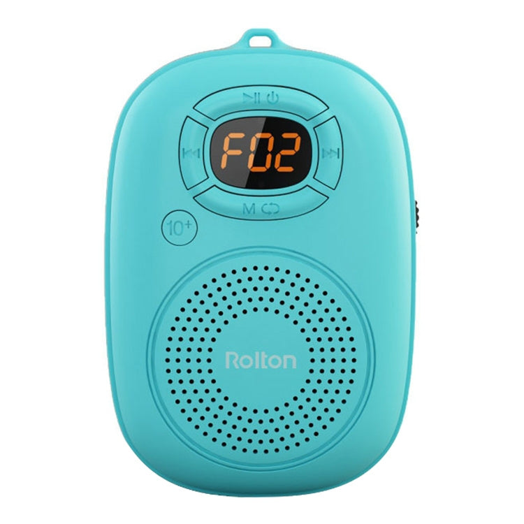 Rolton E200 Mobile Phone Wireless Bluetooth Speaker Mini Portable Outdoor Small Audio Subwoofer Speaker(Blue) - Mini Speaker by Rolton | Online Shopping South Africa | PMC Jewellery | Buy Now Pay Later Mobicred