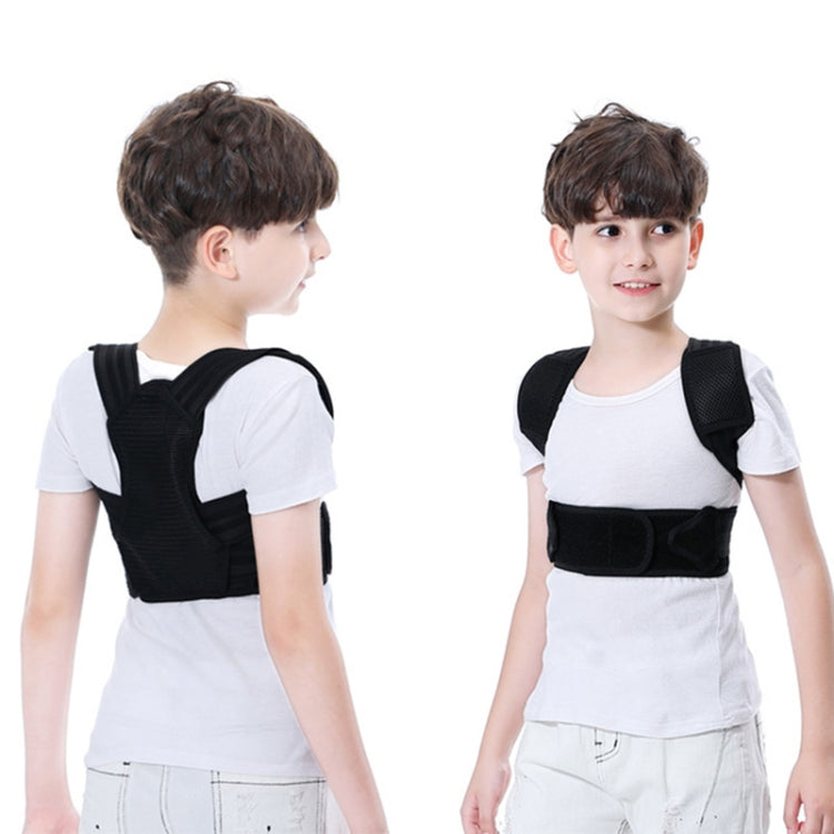Breathable Stealth Correction Belt Children Humpback Correction Back Fixed Internal Wear Posture Belt, Size:S(Black) - Corrector by PMC Jewellery | Online Shopping South Africa | PMC Jewellery