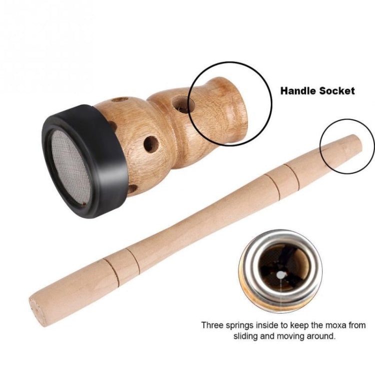 Wooden Gourd Device Massage Moxibustion Box to Moisture - free shipping - PMC TechLife - Order now!