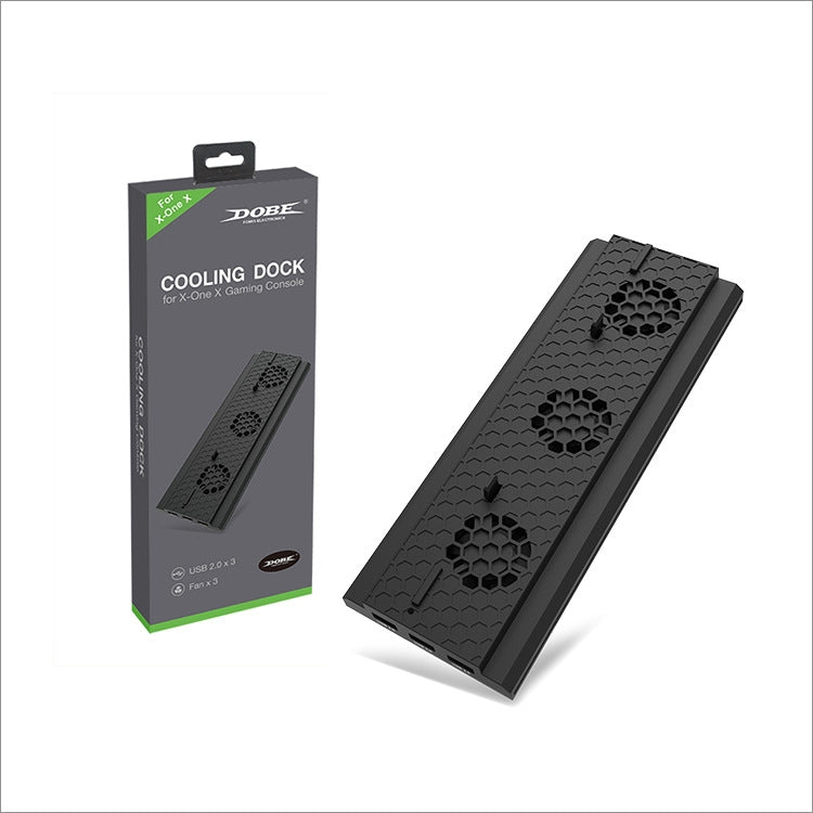 DOBE TYX-1768 Heat Dissipate Vertical Stand Base Cooling Dock Cooling Fan Bracket for Xbox One X Game Console - Holder by DOBE | Online Shopping South Africa | PMC TechLife
