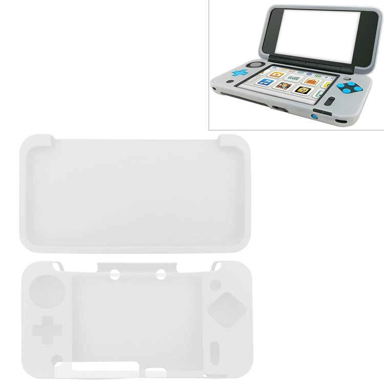 Host Silicone Protective Case for NEW 2DSLL(White) - Cases by PMC TechLife | Online Shopping South Africa | PMC TechLife