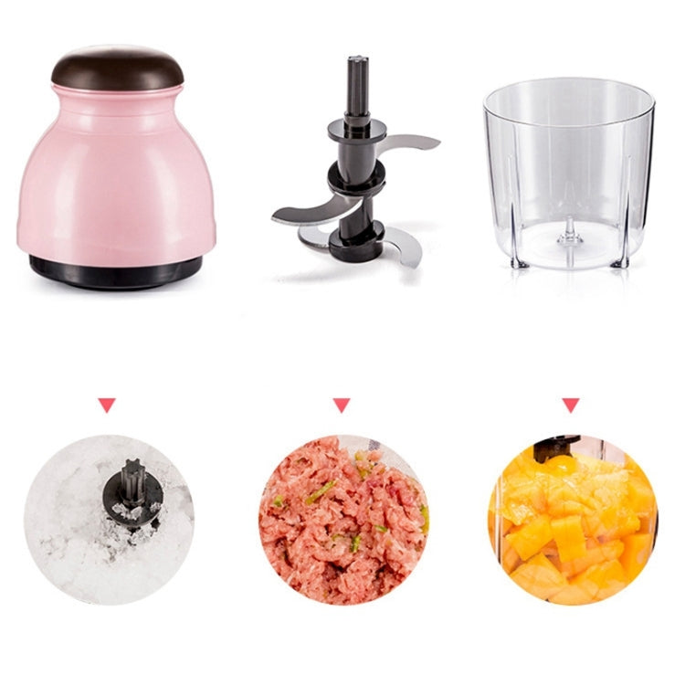 Portable Mixing Cup Electric Soy Milk Juicer Multi-function Cooking Machine Home Meat Grinder(Beige) - free shipping - PMC TechLife - Order now!