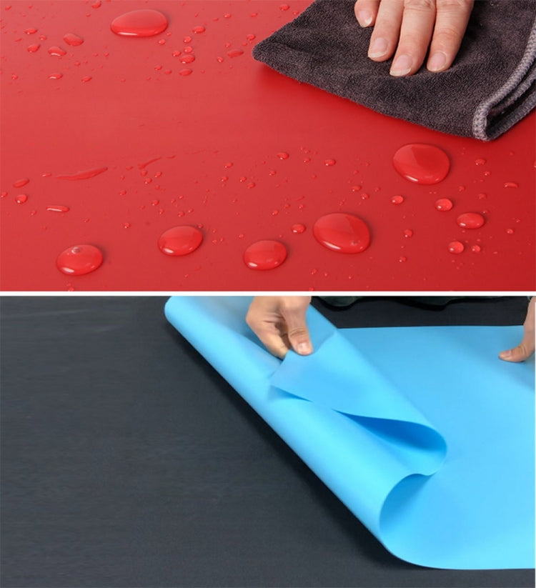 70x140cm Shooting Background Board PVC Matte Board Photography Background Cloth Solid Color Shooting Props(Red) -  by PMC TechLife | Online Shopping South Africa | PMC TechLife