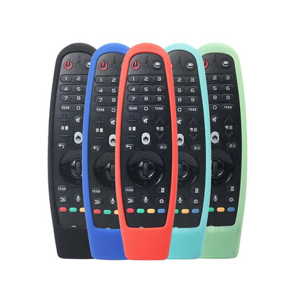 Suitable for LG Smart TV Remote Control Protective Case AN-MR600 AN-MR650a Dynamic Remote Control Silicone Case(Turquoise Blue) - Remote Control Covers by PMC Jewellery | Online Shopping South Africa | PMC Jewellery