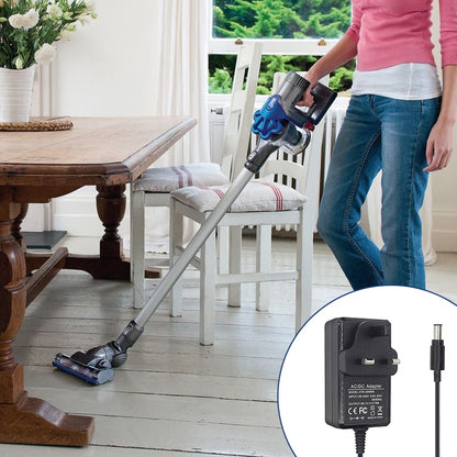 Charging Adapter Charger Power Adapter Suitable for Dyson Vacuum Cleaner, Plug Standard:UK Plug - AC Adapers by PMC Jewellery | Online Shopping South Africa | PMC Jewellery
