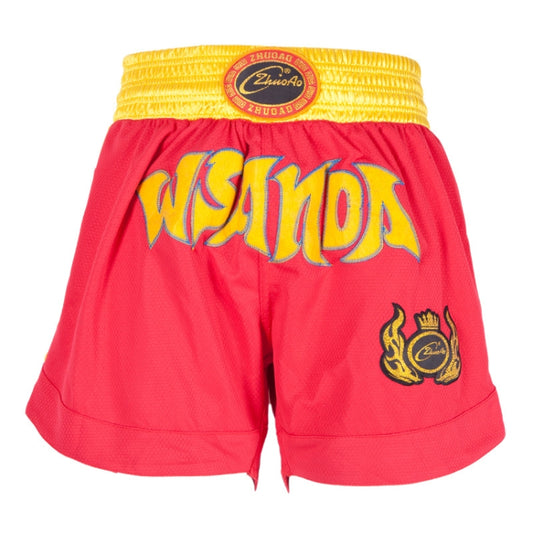 ZhuoAo Muay Thai/Boxing/Sanshou/Fighting Shorts for Men and Women, Size:XL(Quick Dry Sanda Red) - Sportswear by ZhuoAo | Online Shopping South Africa | PMC Jewellery