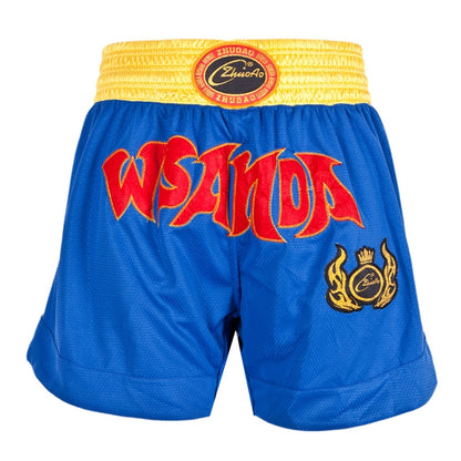 ZhuoAo Muay Thai/Boxing/Sanshou/Fighting Shorts for Men and Women, Size:XL(Quick Dry Sanda Blue) - Sportswear by ZhuoAo | Online Shopping South Africa | PMC Jewellery