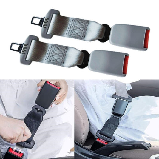 2 PCS Child And Pregnant Woman Car Seat Belt Extender, Length:29cm(Gray) - Seat Belts & Padding by PMC Jewellery | Online Shopping South Africa | PMC Jewellery
