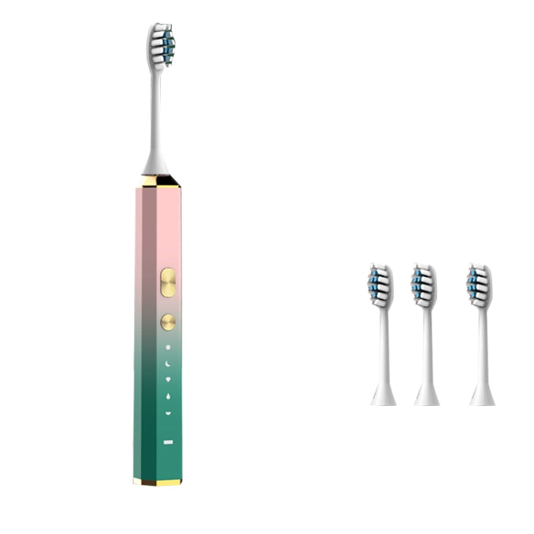 V6 Adult Magnetic Levitation Sonic Household Smart Electric Toothbrush Couple Soft Toothbrush, Style: Charge Model(Coral Pink) - Toothbrushes by PMC Jewellery | Online Shopping South Africa | PMC Jewellery | Buy Now Pay Later Mobicred