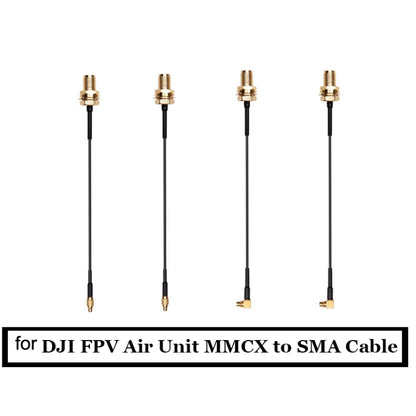 Original DJI FPV Air Unit 2pcs MMCX To SMA Adapter Cable MMCX Elbow Head - Other Accessories by DJI | Online Shopping South Africa | PMC Jewellery