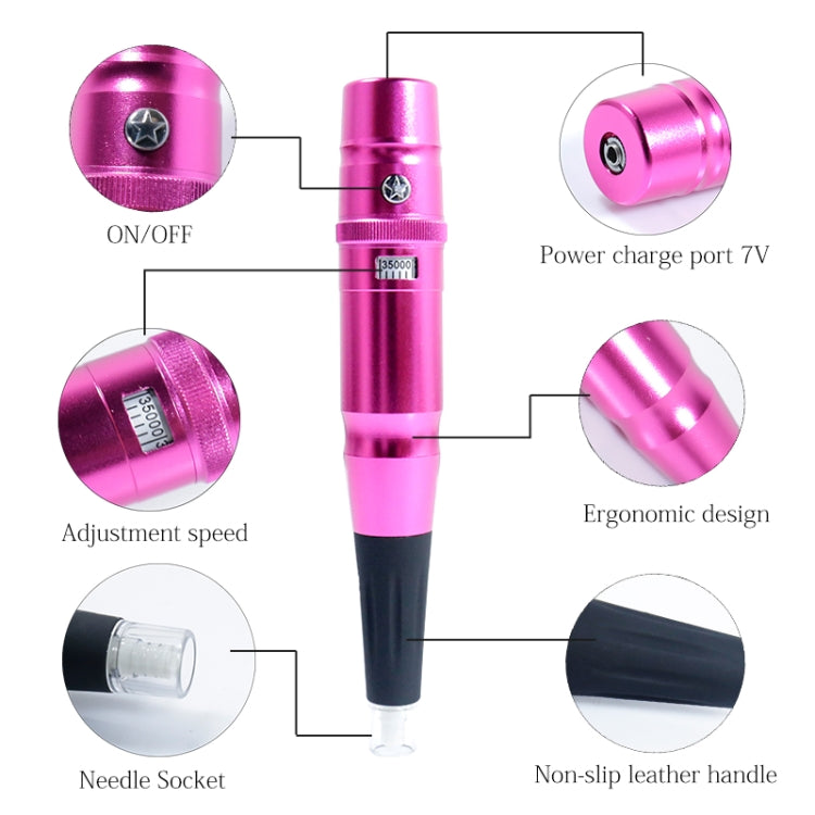 Semi-Permanent Tattoo Pen Apprentice Bleaching Lip Tattoo Eyebrow Instrument(Silver) - Beauty Instrument by PMC TechLife | Online Shopping South Africa | PMC TechLife | Buy Now Pay Later Mobicred