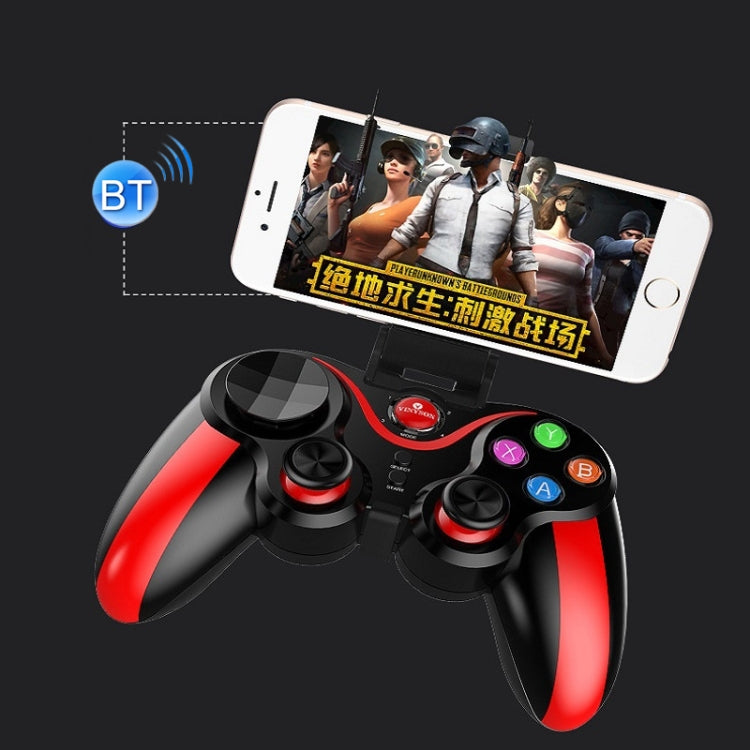 IOS Android Game Handle Bluetooth Direct Connection Handle PC TV Game Handle(013 Red) - Controller Gamepad by PMC TechLife | Online Shopping South Africa | PMC TechLife