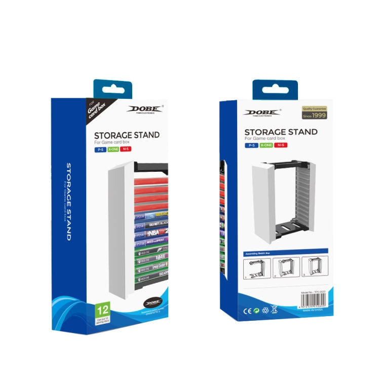 DOBE TP5-0520 Console Game Cd Storage Rack Can Accommodate 12 Double-Layer Disc Racks For PS5 - free shipping - PMC TechLife - Order now!