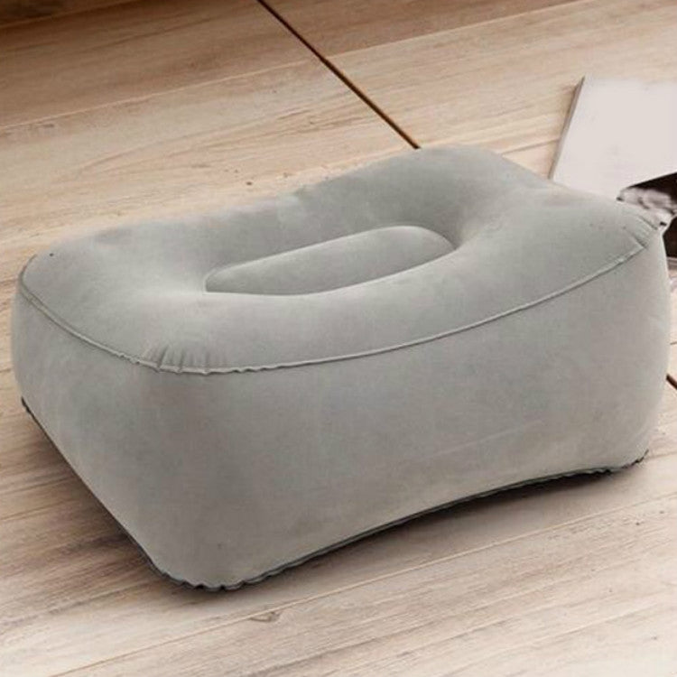 Travel Portable Inflatable Foot Rest Pilllow Mat Pad, Size:16x9cm(Gray) - Mats by PMC Jewellery | Online Shopping South Africa | PMC Jewellery
