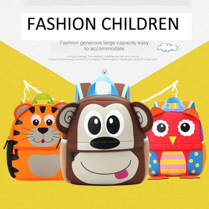 Cute Kid Toddler School Bags Kindergarten Children bag 3D Cartoon Animal Bag(Tiger) - Kids Bags by PMC Jewellery | Online Shopping South Africa | PMC Jewellery