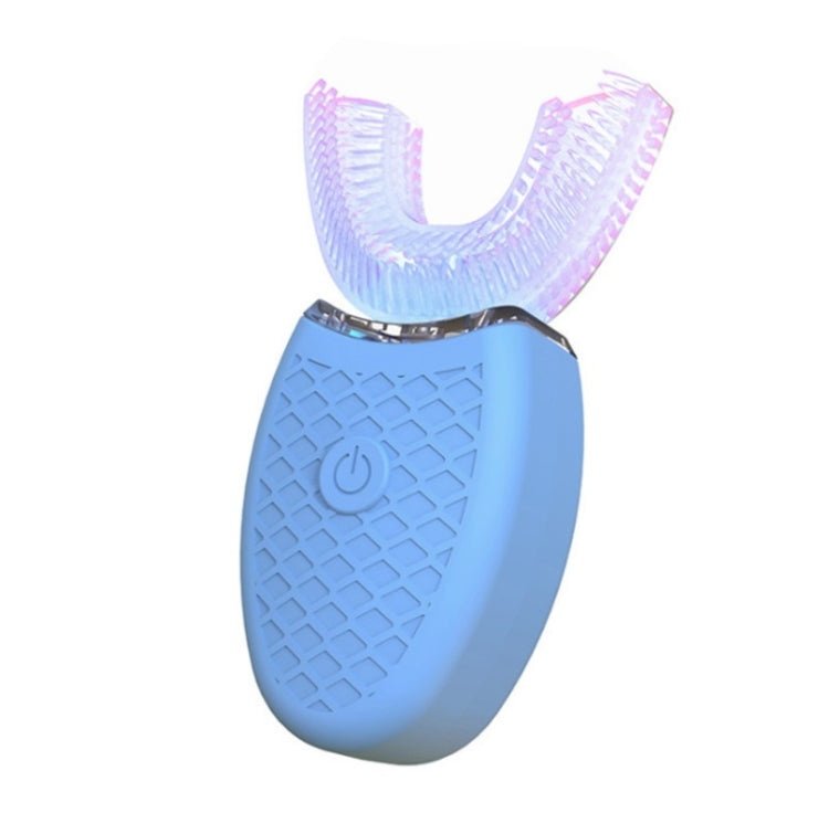 Lazy U-shaped Mouth Whitening Tooth Electric Toothbrush(Blue) - free shipping - PMC TechLife - Order now!