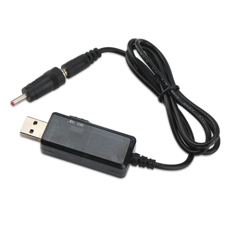 USB Boost Cable 5V Step Up to 9V 12V Adjustable Voltage Converter 1A Step-up Volt Transformer DC Power Regulator with Switch EU - AC Adapers by PMC TechLife | Online Shopping South Africa | PMC TechLife