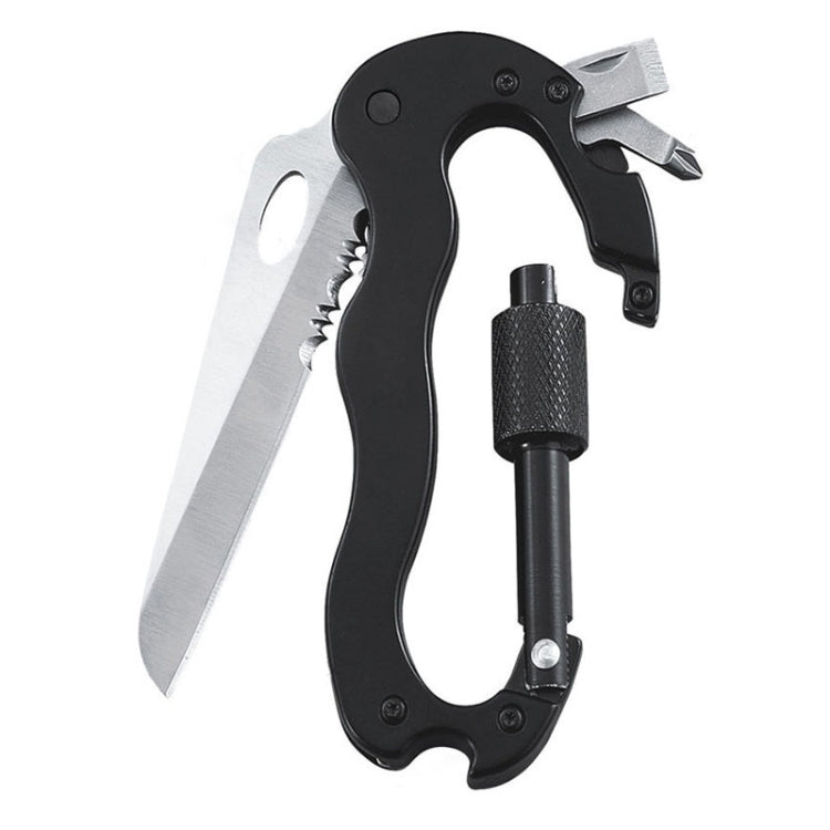 External Multi-function Carabiner D-type Hanging Keychain - Mountaineering Outfit by PMC TechLife | Online Shopping South Africa | PMC TechLife