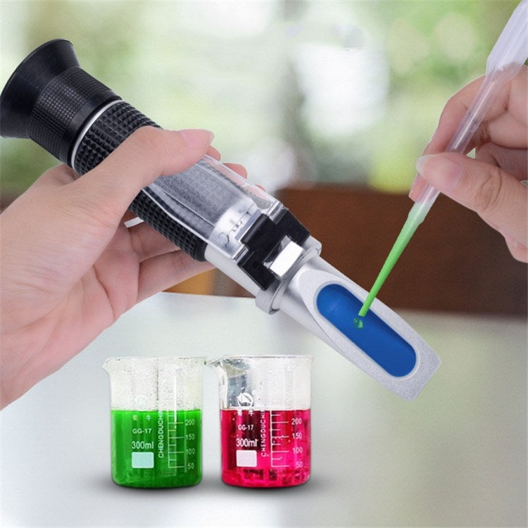 Hand-held Refractometer  Alcohol Detector Alcohol Level Meter - Breath Alcohol Tester by PMC TechLife | Online Shopping South Africa | PMC TechLife