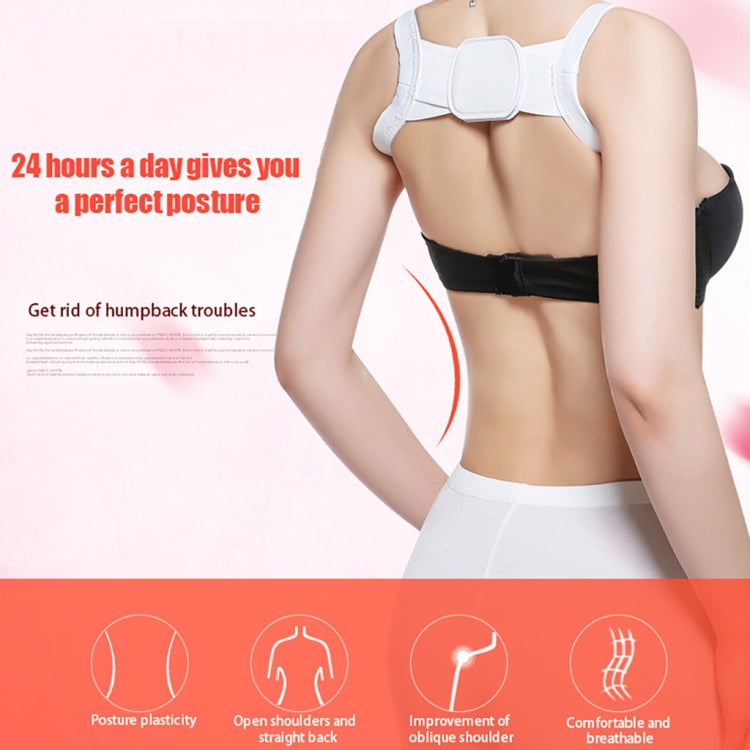 Adjustable Women Back Posture Corrector Shoulder Support Brace Belt Health Care Back Posture Belt, Size:XL (White) - Corrector by PMC Jewellery | Online Shopping South Africa | PMC Jewellery