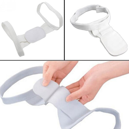 Adjustable Women Back Posture Corrector Shoulder Support Brace Belt Health Care Back Posture Belt, Size:XXL(White) - Corrector by PMC Jewellery | Online Shopping South Africa | PMC Jewellery