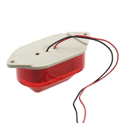 AC220V Led Mini Strobe Signal Warning Light Silent Warning Light(Red) - Warning Lights by PMC Jewellery | Online Shopping South Africa | PMC Jewellery