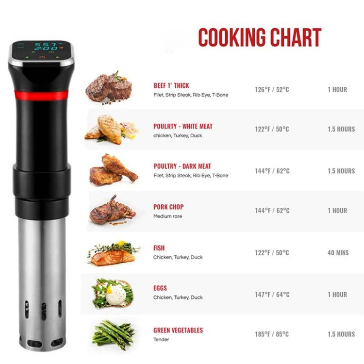 Low Temperature Slow Cooker Thawed Vacuum Steak Machine, Plug Type:EU Plug - free shipping - PMC TechLife - Order now!