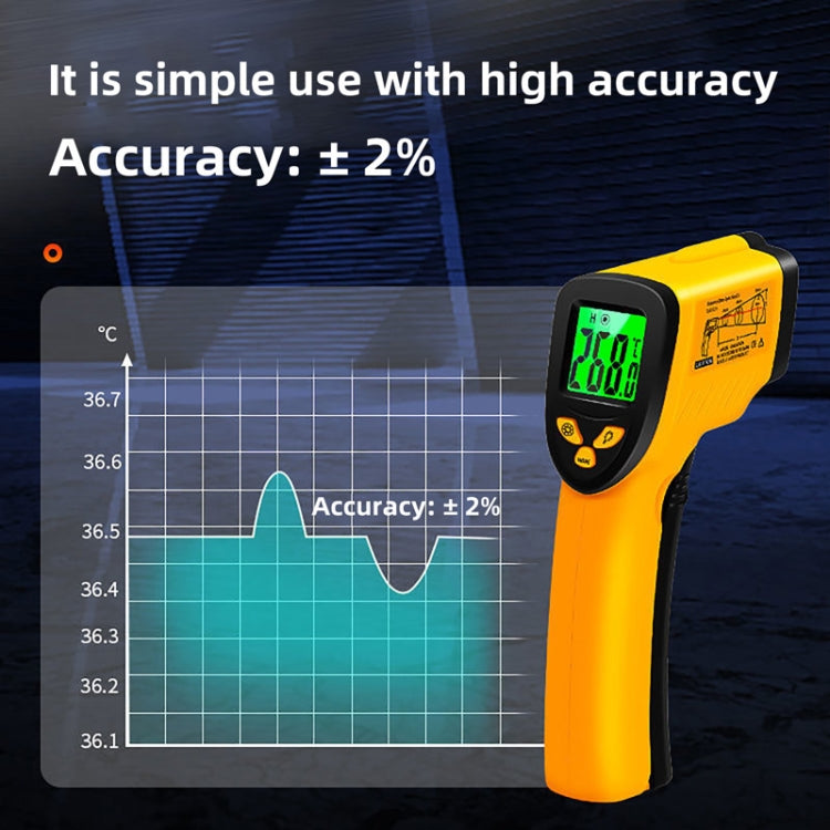 BSIDE H1 550 Degree Celsius Infrared Thermometer Handheld Non-Contact Thermometer - Thermostat & Thermometer by BSIDE | Online Shopping South Africa | PMC Jewellery | Buy Now Pay Later Mobicred