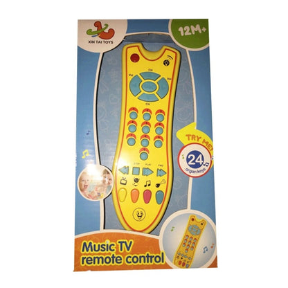 Baby Toys Music Mobile Phone TV Remote Control Early Educational Toys Electric Numbers Remote Learning Machine(Pink) - Learning & Machines by PMC Jewellery | Online Shopping South Africa | PMC Jewellery