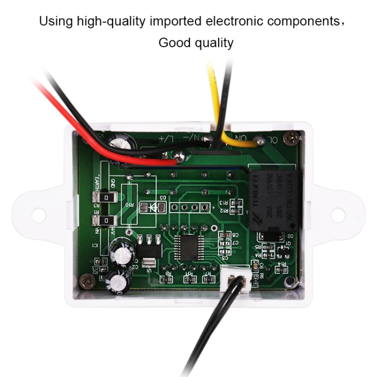 XH-W3001 Digital LED Temperature Controller Arduino Cooling Heating Switch Thermostat NTC Sensor 24V - Indoor Thermometer by PMC Jewellery | Online Shopping South Africa | PMC Jewellery