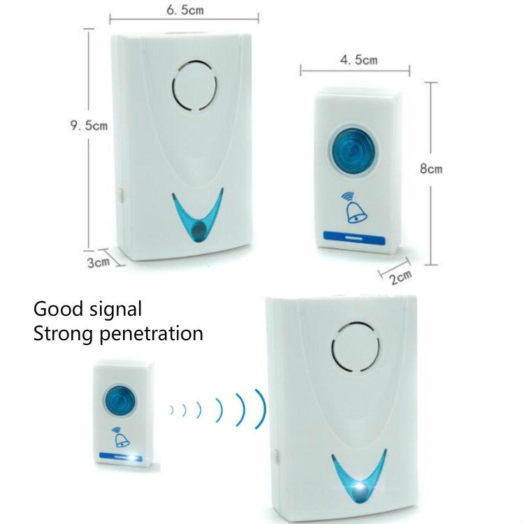 AST-15 Home Wireless Doorbell 1 In 1 Long-Distance Remote Control Electronic Doorbell Old Pager - Wireless Doorbell by PMC Jewellery | Online Shopping South Africa | PMC Jewellery