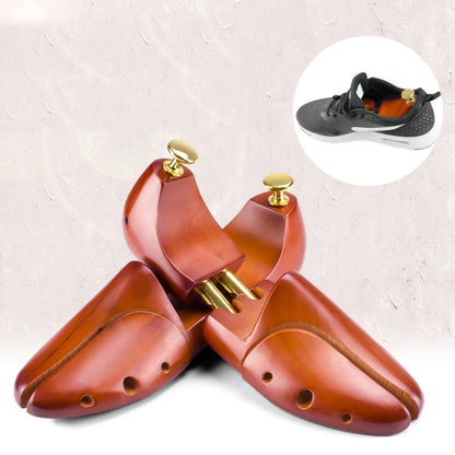 1 Pair Solid Wood Retractable Shoe Last Adjustable Shoe Supporter Shaping Moisture-Proof Shoe Support( 39-40) - Shoes Care by PMC Jewellery | Online Shopping South Africa | PMC Jewellery