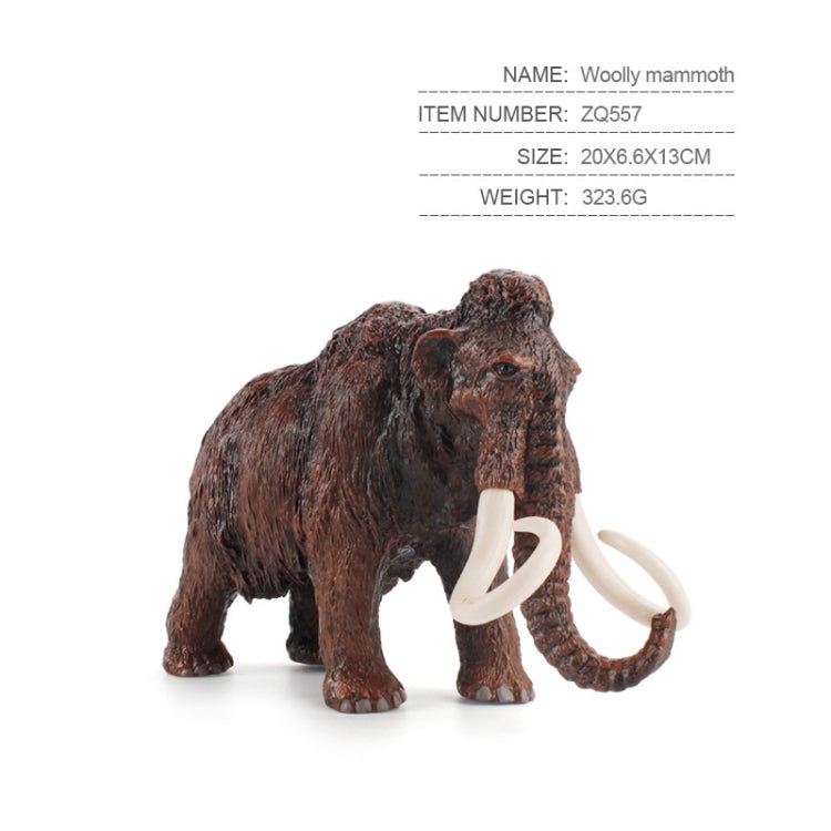 Children Science Education Cognition Simulation Ocean Wild Ancient Animal Model Woolly Mammoth - Model Toys by PMC Jewellery | Online Shopping South Africa | PMC Jewellery