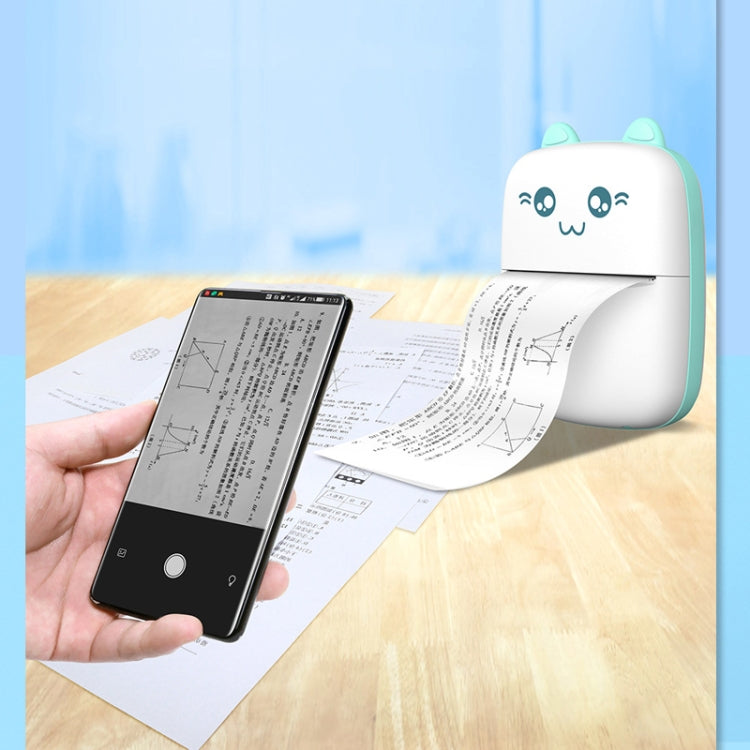 C9 Mini Thermal Printer Bluetooth Photo Printer Student Homework Mistakes Collections Printer(English Version Blue) - Photo Printers by Huawei | Online Shopping South Africa | PMC TechLife | Buy Now Pay Later Mobicred