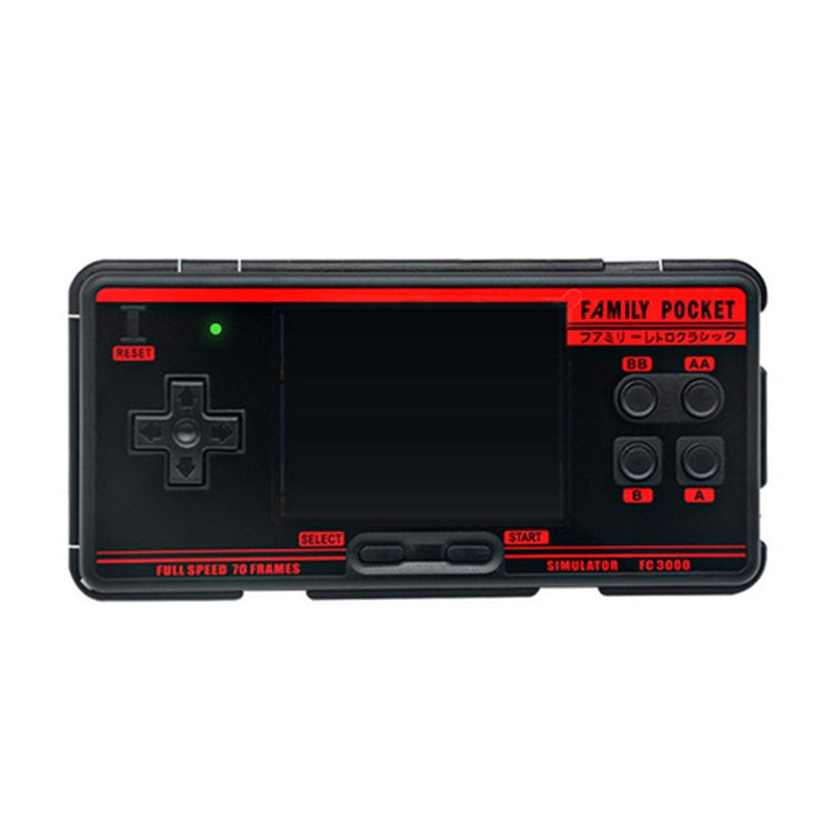 FC3000 V2 3 inch Screen Children Handheld Game Console 8 Emulators Support TF Card Games Download(Black) - Pocket Console by PMC Jewellery | Online Shopping South Africa | PMC Jewellery