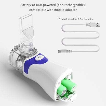 YMK-W6 Children Adult Ultrasonic Portable Micro-Mesh Atomizer Household Handheld Two-Speed Adjustable Compression Atomizer(Green) - Ultrasonic Atomizer by PMC Jewellery | Online Shopping South Africa | PMC Jewellery