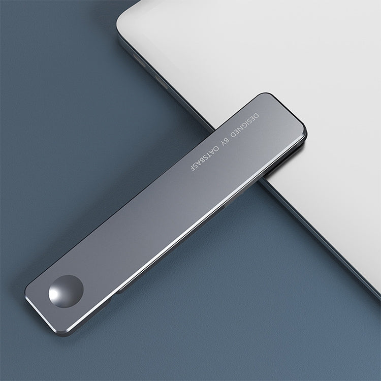 Oatsbasf  Mobile Phone Computer Sync Screen Aluminum Alloy Bracket Computer Expansion Bracket(Gray) - free shipping - PMC TechLife - Order now!