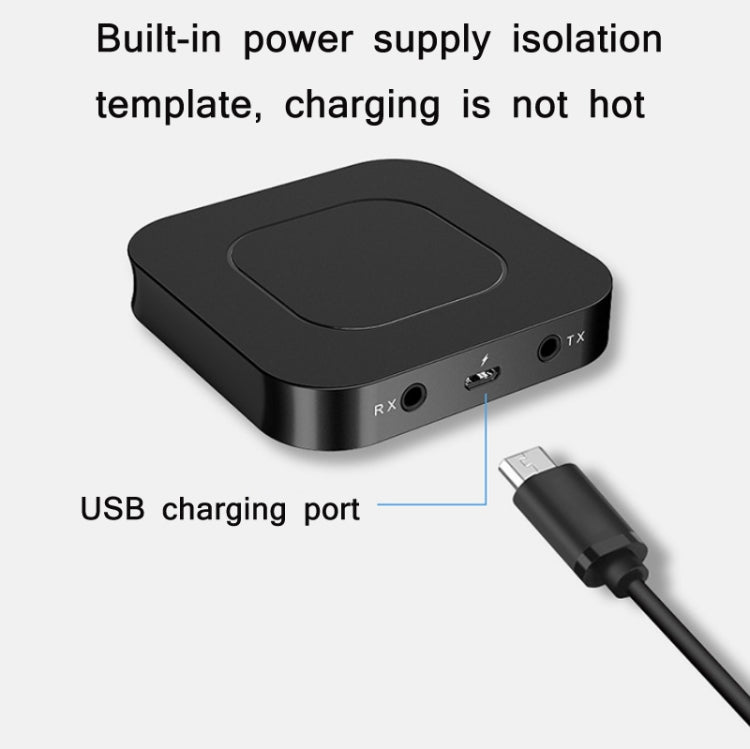BT-13 2 In 1 Bluetooth 5.0 Adapter Wireless Audio Receiver & Transmitter - Audio Receiver Transmitter by PMC TechLife | Online Shopping South Africa | PMC TechLife