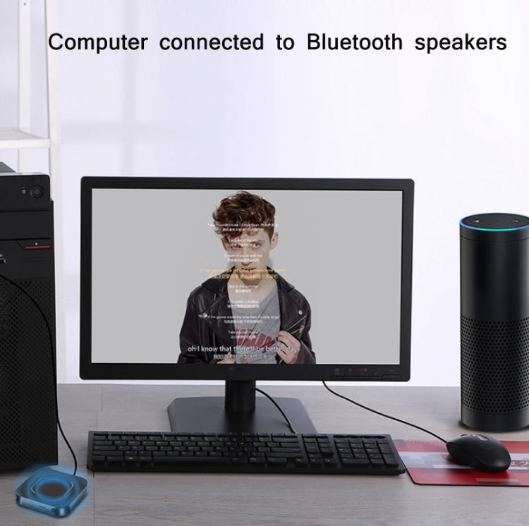 BT-13 2 In 1 Bluetooth 5.0 Adapter Wireless Audio Receiver & Transmitter - Audio Receiver Transmitter by PMC TechLife | Online Shopping South Africa | PMC TechLife