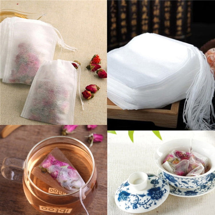 100 PCS Teabags Scented Tea Bags with Seal Filter Paper, Size: 5.5 x 7cm - Coffee Machine & Accessories by PMC TechLife | Online Shopping South Africa | PMC TechLife | Buy Now Pay Later Mobicred