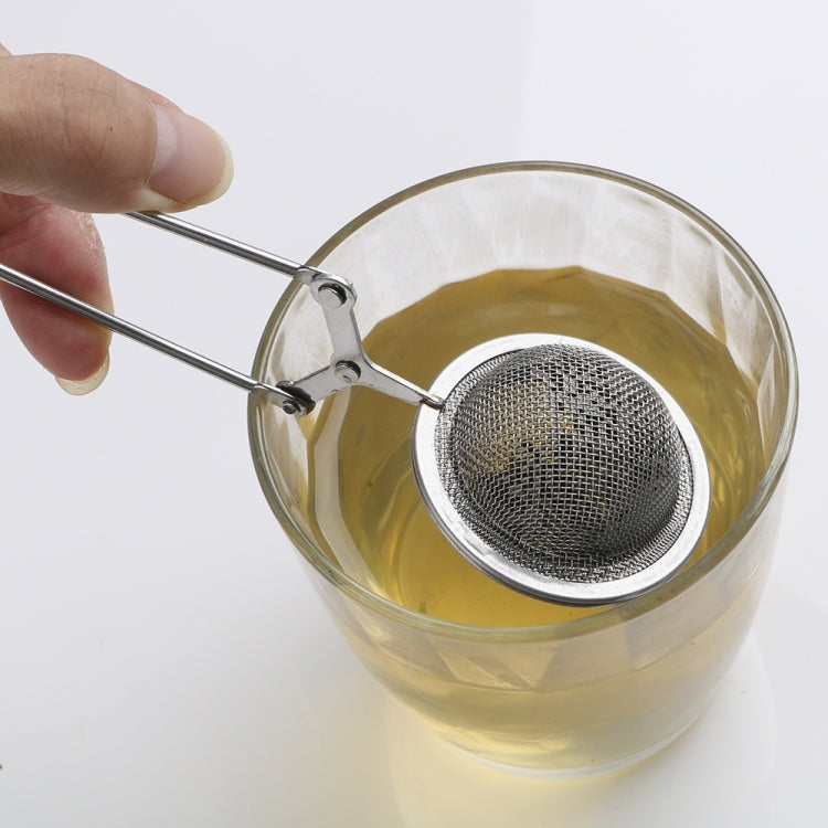 2 PCS Stainless Steel Sphere Mesh Tea Strainer Coffee Herb Spice Filter Tea Infuser - Tea Strainers by PMC Jewellery | Online Shopping South Africa | PMC Jewellery